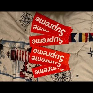 Supreme stickers